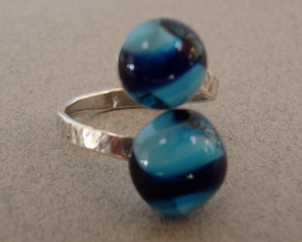 Glass Ring, Open Design #3