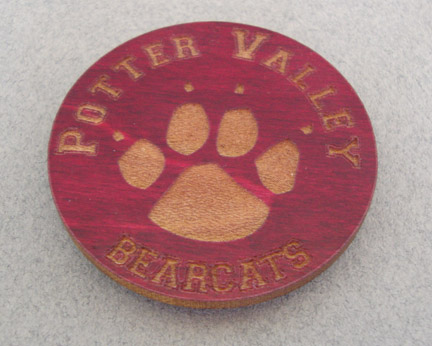 wholesale magnet, sustainable red stained maple