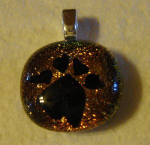 Custom Dichroic Image Pendants